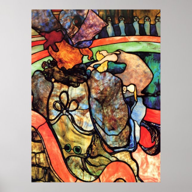 In the circus by Toulouse-Lautrec Poster (Front)