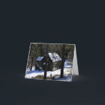 In the cold Winter/Christmas.... Card<br><div class="desc">This photograph was taken  in Hayfork,  California "In the cold Winter"... .</div>