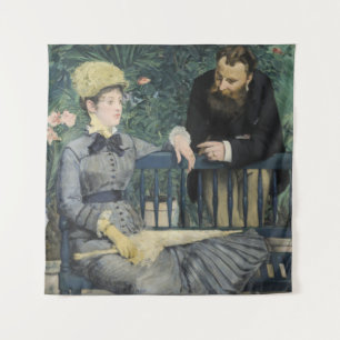 In the Conservatory Edouard Manet Tapestry