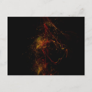 In The Dark Art Postcard