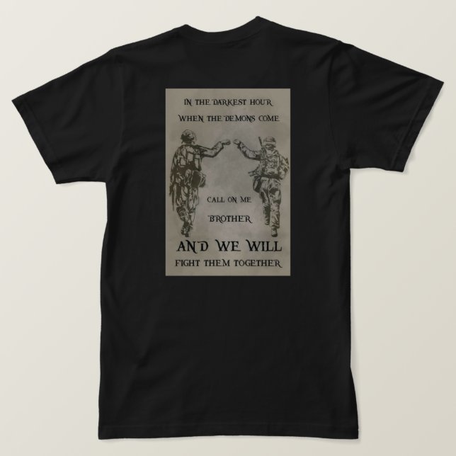 IN THE DARKEST HOUR T-Shirt (Design Back)