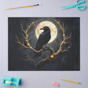 In the Darkness of the Night” – The Moon’s Silent  Tissue Paper