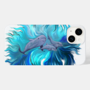 In the Dolphin School Case-Mate iPhone 14 Case