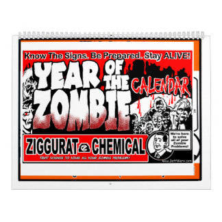 IN THE EVENT OF A ZOMBIE ATTACK Calendar
