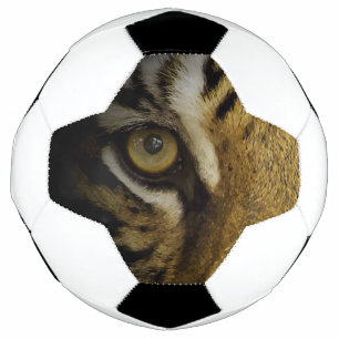 In the Eye of a Tiger Soccer Ball