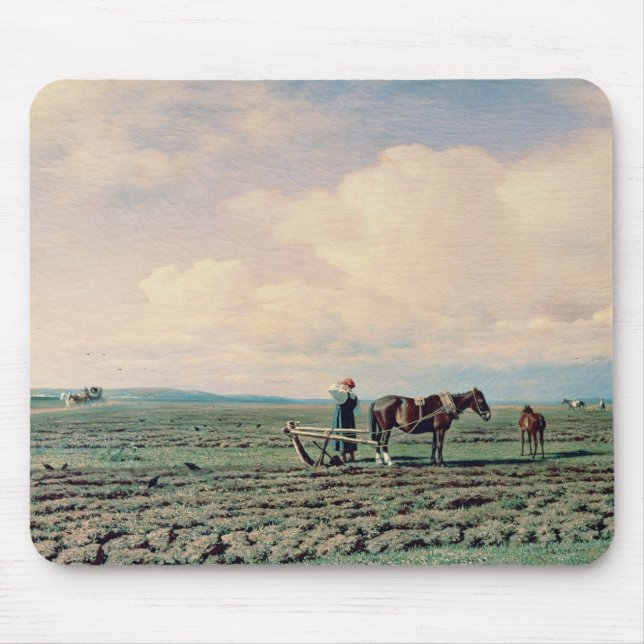 In the Field, 1872 Mouse Pad (Front)