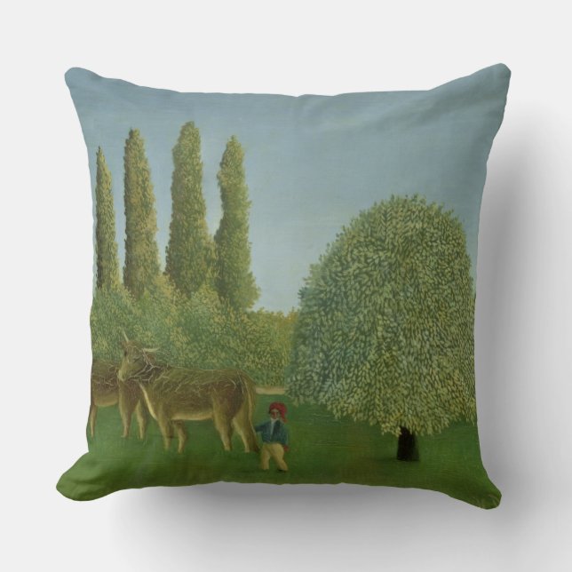 In the Fields, 1910 Cushion (Front)