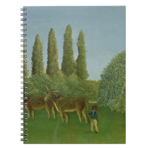 In the Fields, 1910 Spiral Notebook
