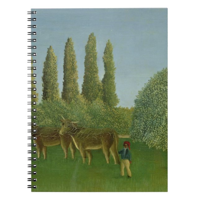 In the Fields, 1910 Spiral Notebook (Front)