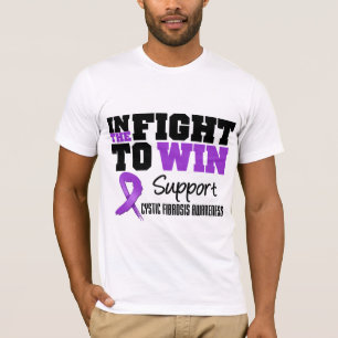 In The Fight To Win Cystic Fibrosis Awareness T-Shirt
