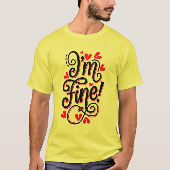 In the fine T-Shirt (Front)