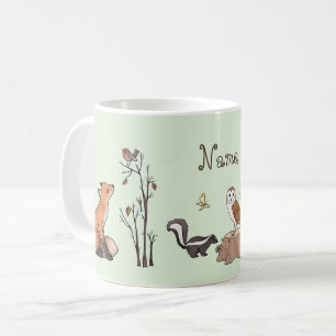 In the forest coffee mug