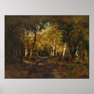 In the Forest - Diaz de la Peña Fine Art Poster