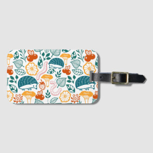 In the forest luggage tag