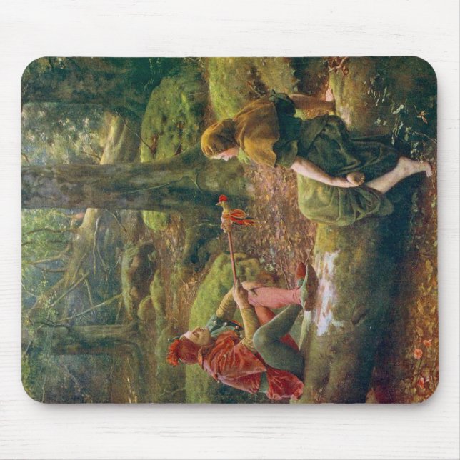 In The Forest Of Arden, c. 1892 by John Collier Mouse Pad (Front)