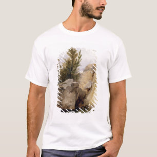 In the Forest of Fontainebleau, c.1825 (oil on can T-Shirt