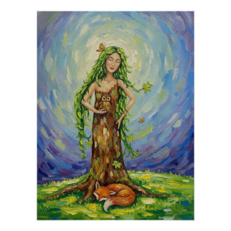 IN THE FOREST POSTER