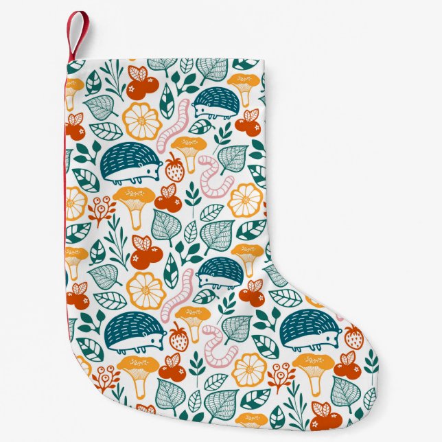 In the forest small christmas stocking (Front)