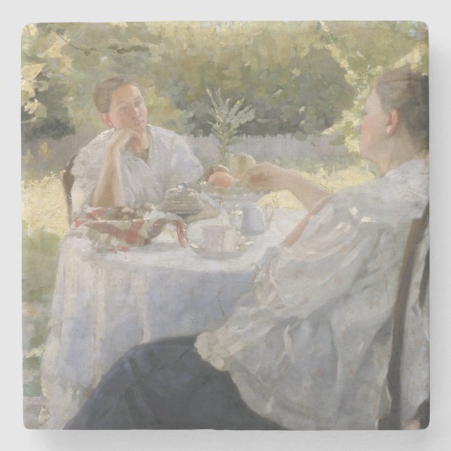 In the Garden, 1911 Stone Coaster (Front)