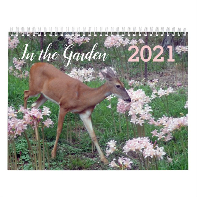 In the Garden 2021 Calendar (Cover)