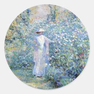 In the Garden Classic Round Sticker