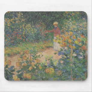 In the Garden - Claude Monet - c1895 Mouse Pad