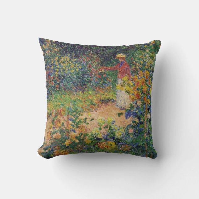 In the Garden, Monet Cushion (Front)
