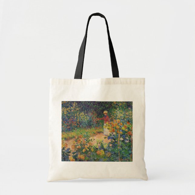 In the Garden, Monet Tote Bag (Front)