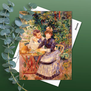In the Garden Pierre-Auguste Renoir Postcard