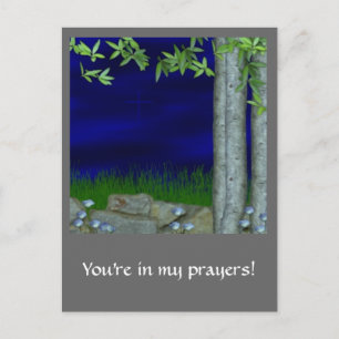 IN THE GARDEN POSTCARD