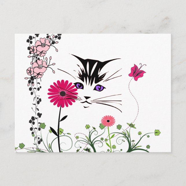 In the Garden Postcard (Front)