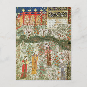 In the Garden Postcard