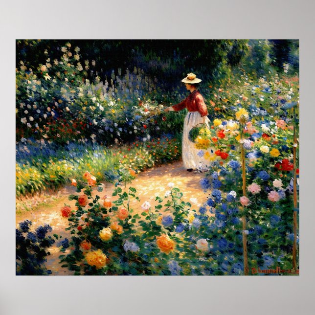 In the Garden Poster (Front)