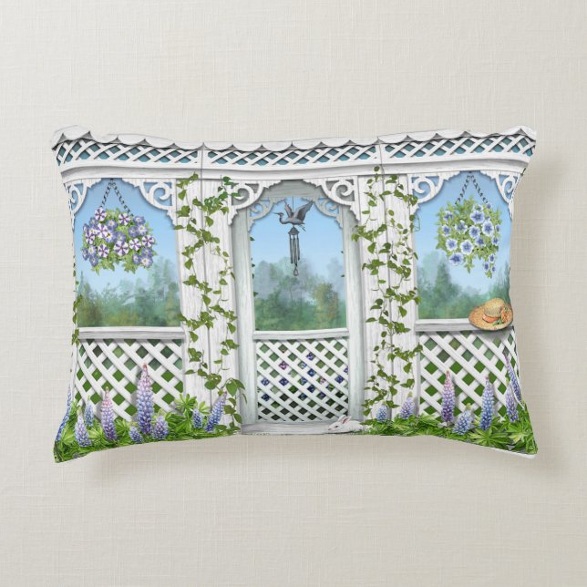 In the Gazebo Decorative Cushion (Front)