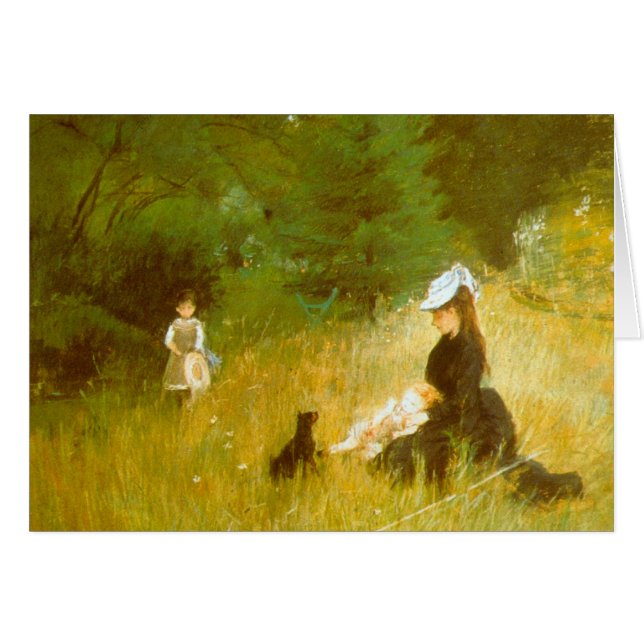 In the Grass by Berthe Morisot (Front Horizontal)