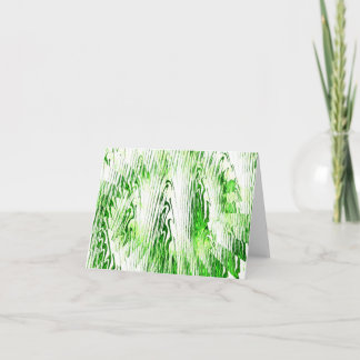 In the grass...... card