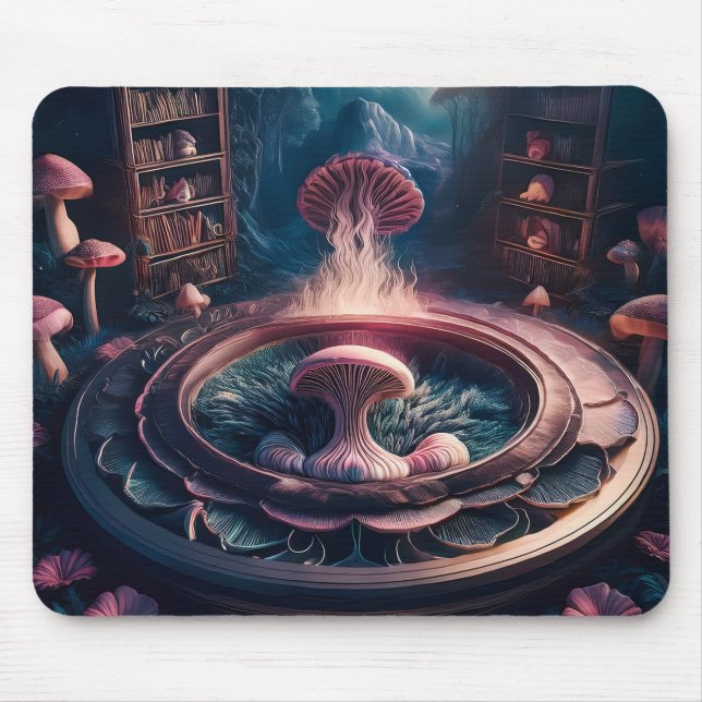 In The Hall Of Mushrooms Mouse Pad (Front)
