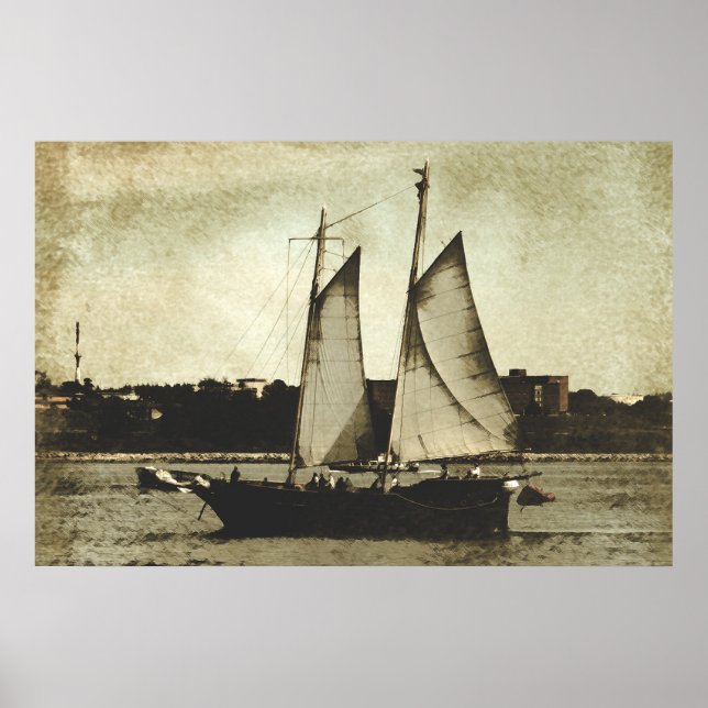 In The Harbour Print (Front)