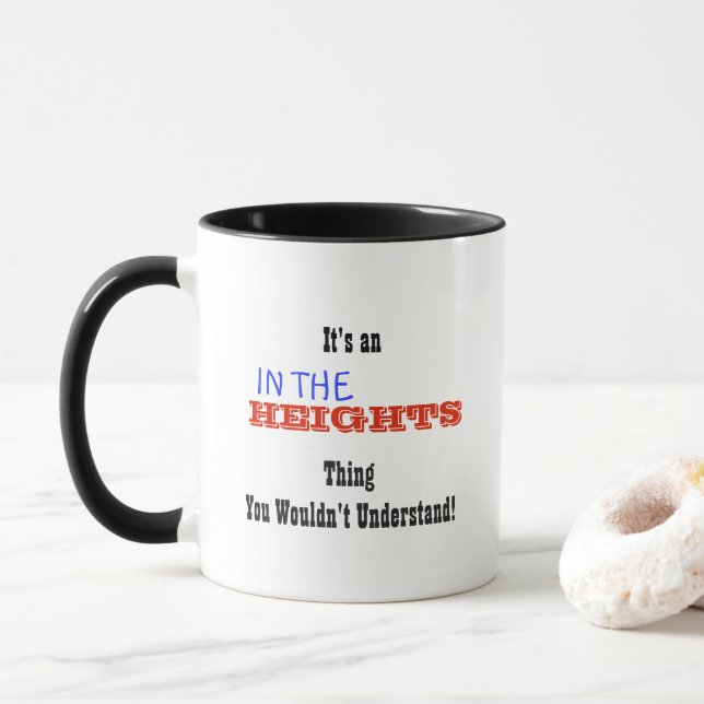 In The Heights Mug (With Donut)