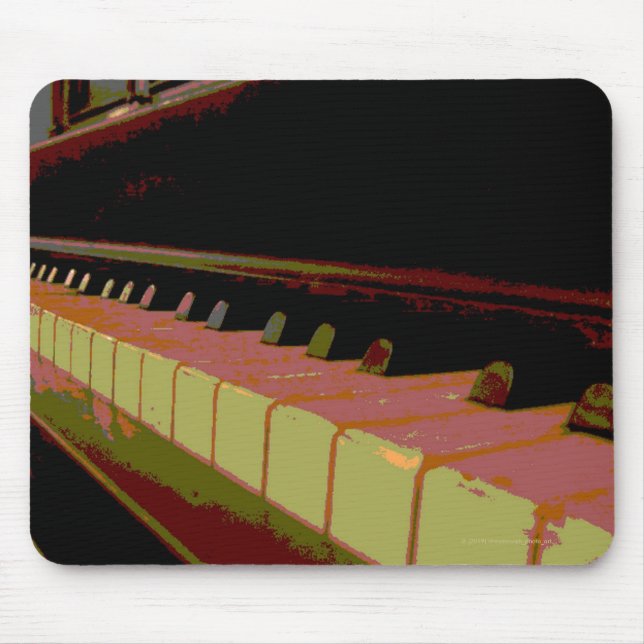 "In the Key Of Berries and Cream" Mouse Pad (Front)