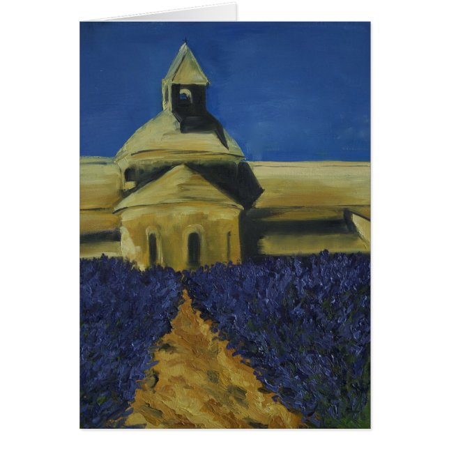 In the Lavender at Sénanque Abbey (Front)