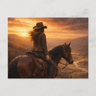 In the Light | Horse Art | Postcard