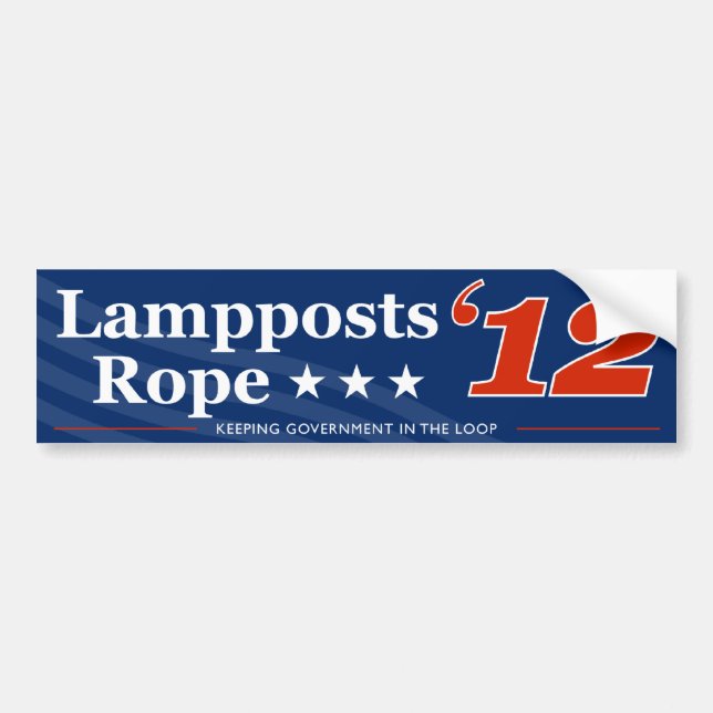 "In the Loop" Bumper Sticker (Front)