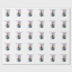 In the loving memory of memory keepsake add year n wrapping paper