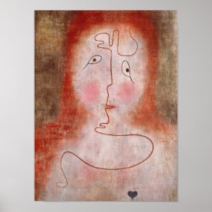 In the Magic Mirror by Paul Klee Poster