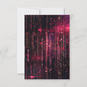 In the matrix thank you card