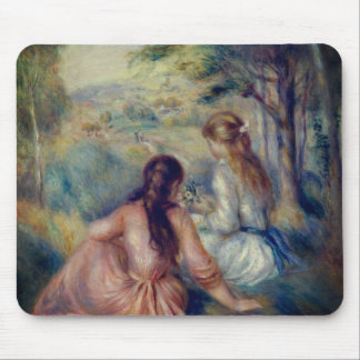 In the Meadow by Renoir Mouse Pad