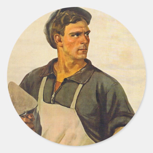 In the Name of Peace Classic Round Sticker (Front)