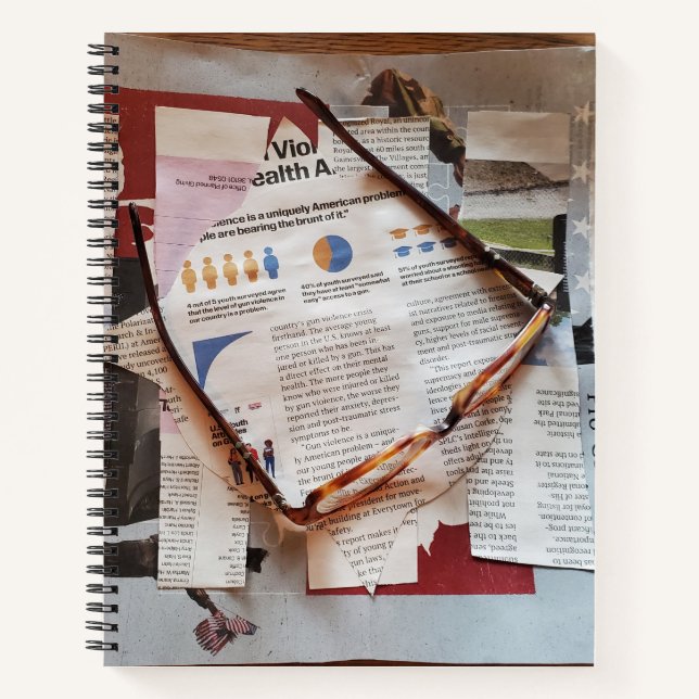 In the News Spiral Notebook (Front)