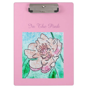 In the Pink Peony Clipboard